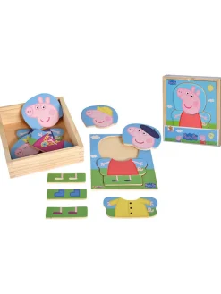 12-częściowe puzzle "Świnka Peppa" - 2+