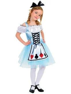 2-częściowy kostium "Alice" w kolorze błękitno-białym