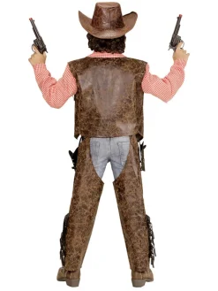 3-częściowy kostium "Cowboy" w kolorze brązowym