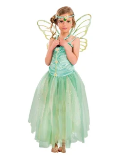 3-częściowy kostium "Danae Fairy" w kolorze zielonym