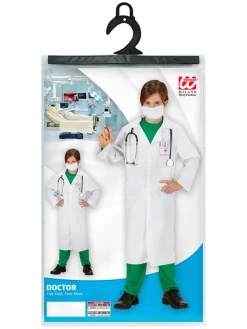 2-częściowy kostium "Doctor" w kolorze białym