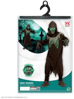 3-częściowy kostium "Grim reaper" w kolorze czarnym