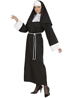 3-częściowy kostium "Nun" w kolorze czarnym