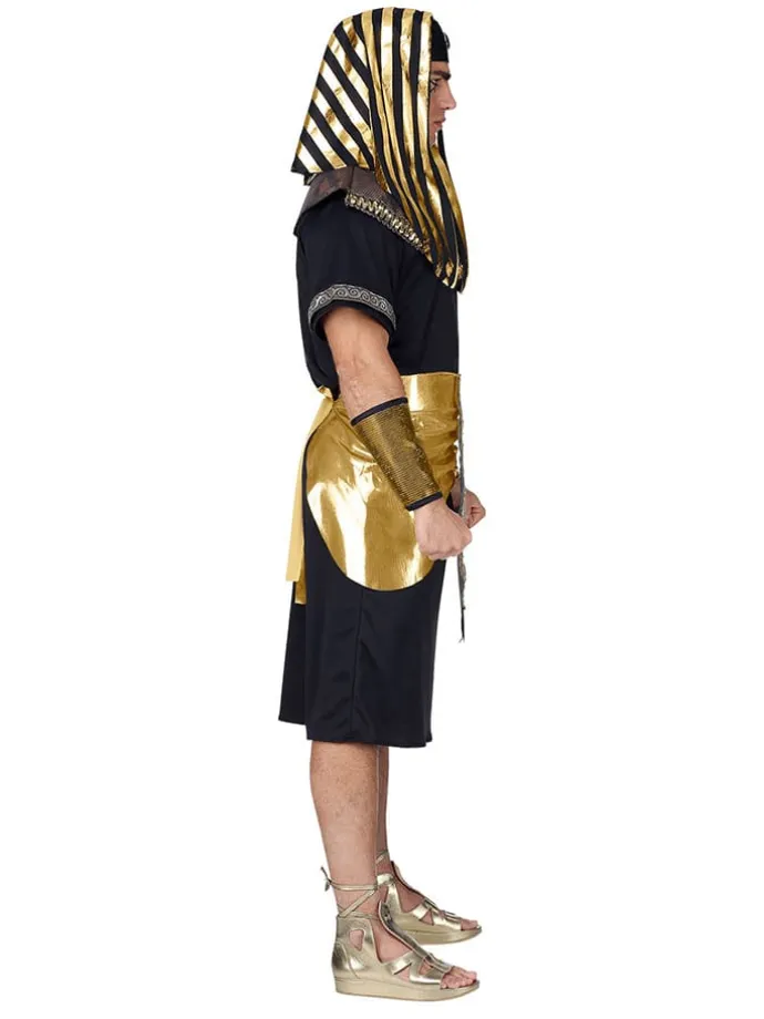 5-częściowy kostium "Pharaoh" w kolorze złoto-czarnym