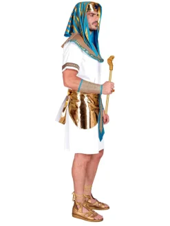 5-częściowy kostium "Pharaoh" w kolorze złoto-białym