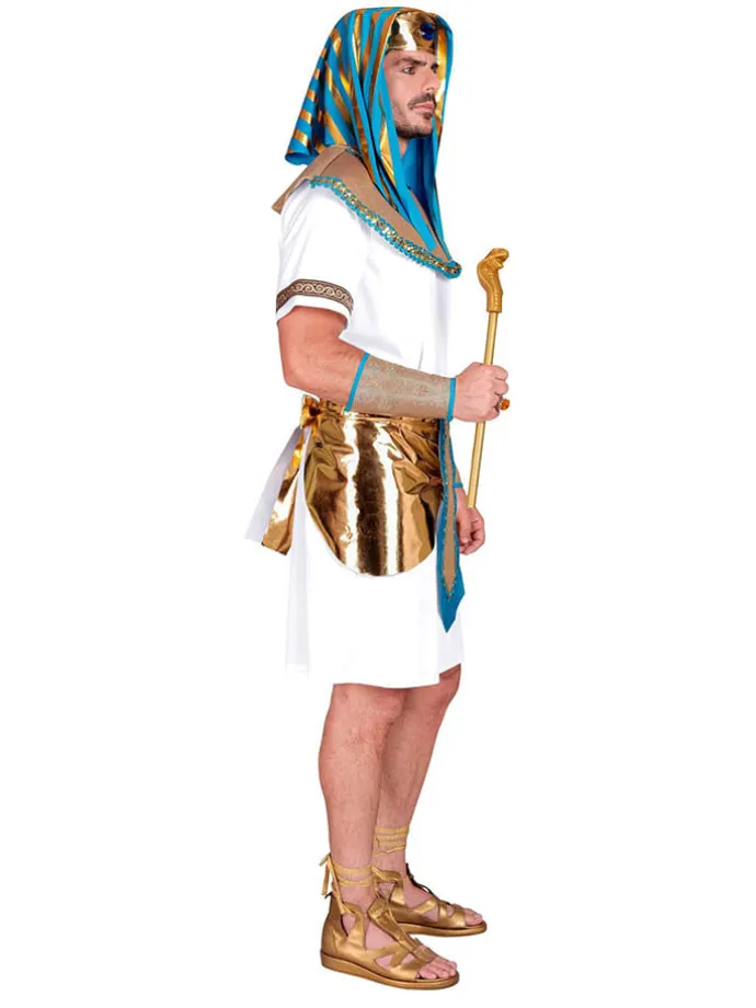 5-częściowy kostium "Pharaoh" w kolorze złoto-białym