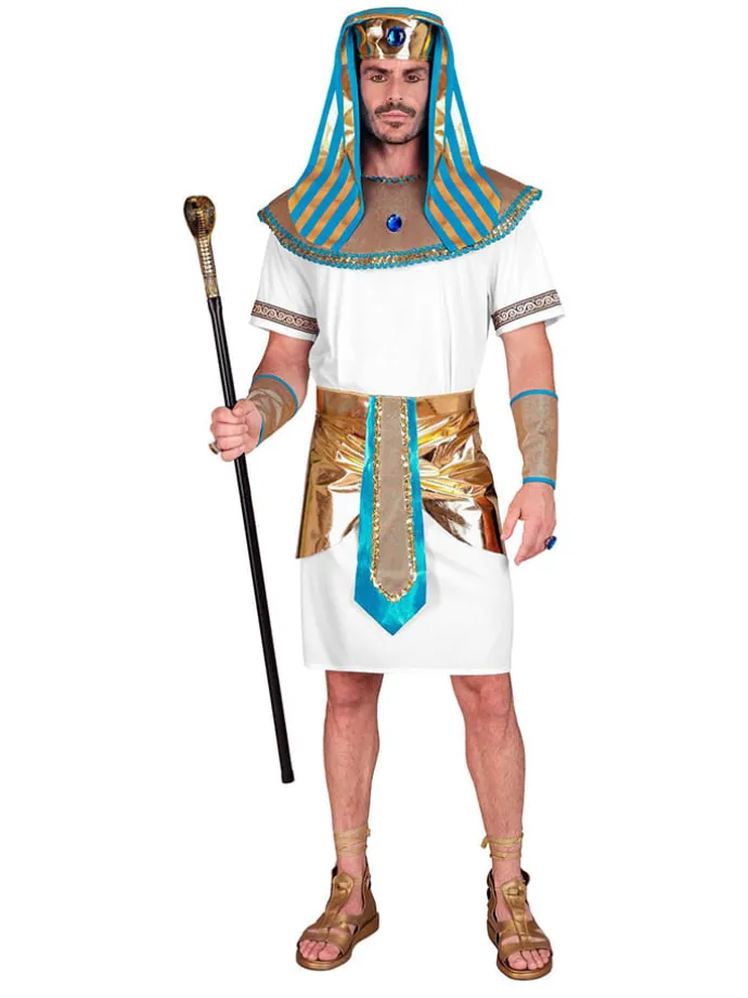 5-częściowy kostium "Pharaoh" w kolorze złoto-białym