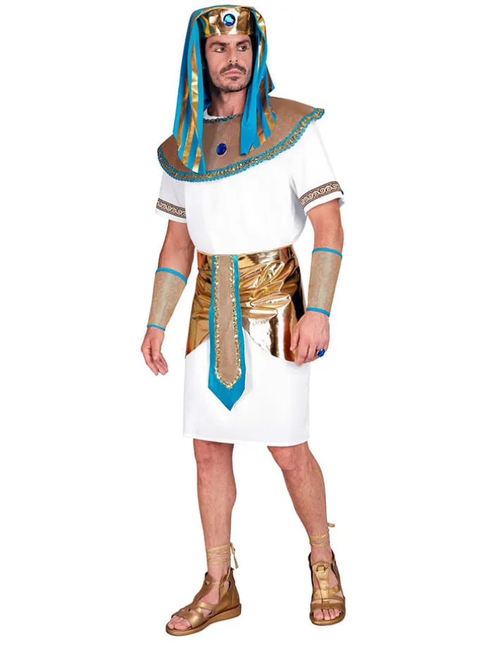 5-częściowy kostium "Pharaoh" w kolorze złoto-białym
