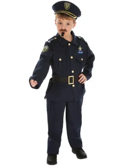4-częściowy kostium "Policeman" w kolorze granatowym
