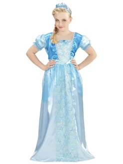 2-częściowy kostium "Snow Princess" w kolorze błękitnym
