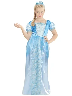 2-częściowy kostium "Snow Princess" w kolorze błękitnym