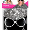 3-częściowy zestaw "Disco Babe" w kolorze srebrnym