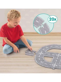 20-częściowy zestaw do budowania drogi - 2+