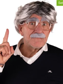 4-częściowy zestaw dziadka w kolorze szarym