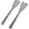 2-częściowy zestaw "Equip" w kolorze srebrnym - dł. 28,5 cm