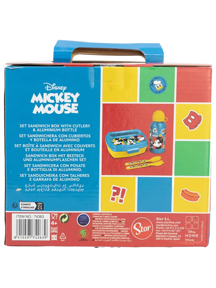 5-częściowy zestaw "Mickey Mouse" do lunchu