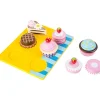 7-częściowy zestaw muffinek do krojenia - 3+