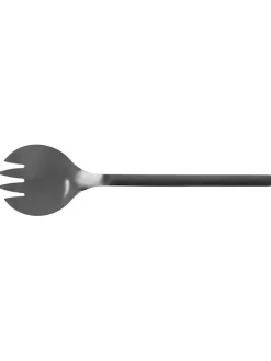 2-częściowy zestaw "Nagy" w kolorze czarnym - dł. 29 cm