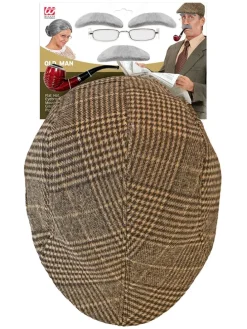 5-częściowy zestaw "Old man" w kolorze jasnobrązowo-szarym