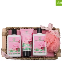 4-częściowy zestaw pielęgnacyjny "Peony & Cherry Amber"