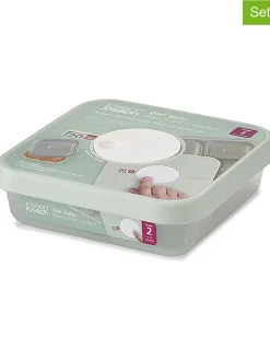 5-częściowy zestaw pojemników "Dial Baby" w kolorze zielonym