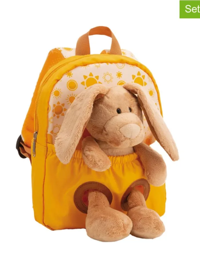 2-częściowy zestaw "Rabbit" w kolorze żółtym