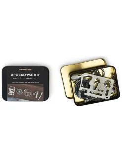6-częściowy zestaw ratunkowy "Apocalypse Kit" w kolorze czarnym