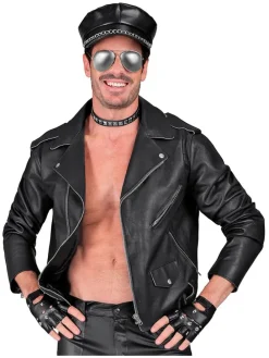 4-częściowy zestaw "Rocker/Biker" w kolorze czarnym