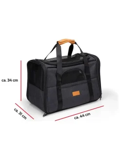 4-częściowy zestaw w kolorze antracytowo-niebieskim - szer. 44 cm