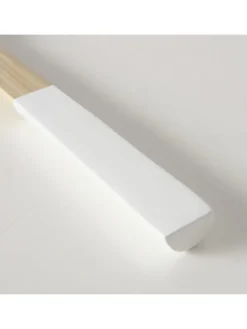 2-częściowy zestaw w kolorze beżowo-białym do sałatek - dł. 29 cm