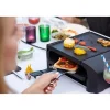 8-częściowy zestaw w kolorze beżowym do raclette