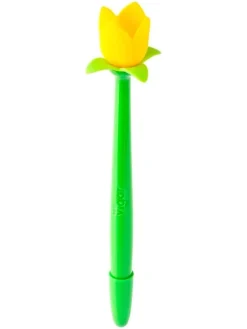 16-częściowy zestaw w kolorze fioletowo-żółtym - wys. 16,5 cm