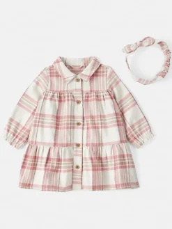 2-częściowy zestaw w kolorze jasnoróżowo-kremowym