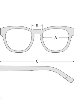 Damskie okulary przeciwsłoneczne w kolorze czarno-granatowym
