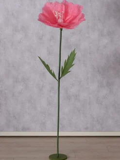 Dekoracja "Belia" w kolorze różowo-zielonym - wys. 170 cm