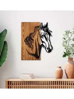 Dekoracja ścienna "Horse" - 48 x 58 cm