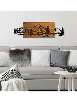 Dekoracja ścienna "Mountain Range" - 95 x 30 cm