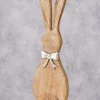 Dekoracja "Helmy" w kolorze jasnobrązowo-srebrnym - wys. 41 cm