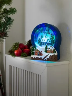 Dekoracja LED w różnych kolorach - 22 x 26 x 9 cm
