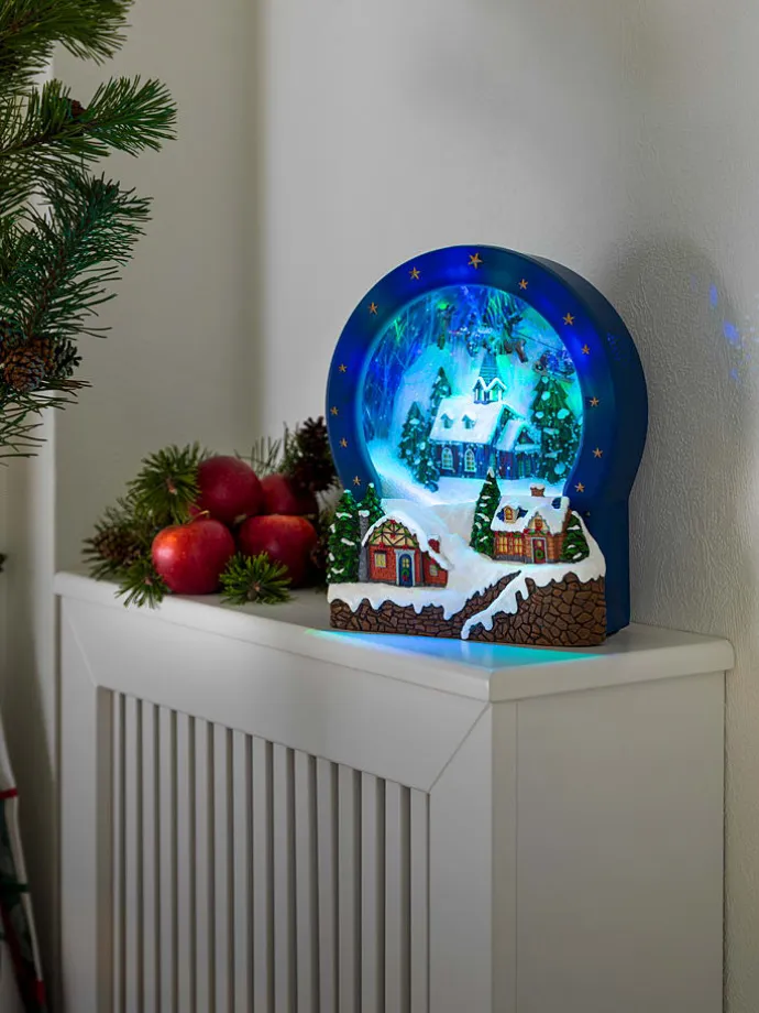 Dekoracja LED w różnych kolorach - 22 x 26 x 9 cm