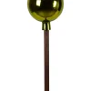 Dekoracja ogrodowa "Sphere" w kolorze zielonym - wys. 25 x Ø 20 cm