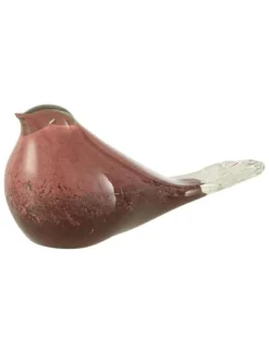 Dekoracja w kolorze jasnoróżowo-brązowym - 20 x 9 cm