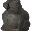 Dekoracja wodna "Frog" w kolorze brązowym - 7 x 9 x 6,5 cm