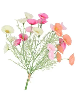 Dekoracyjna gałązka "Poppy" ze wzorem - wys. 60 cm
