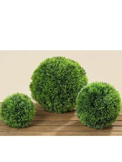 Dekoracyjna kula w kolorze zielonym - Ø 23 cm