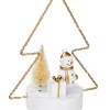 Dekoracyjna lampa LED "Christmastree" w kolorze ciepłej bieli - 16 x 20 x 12 cm