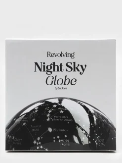 Dekoracyjna lampa LED "Revolving Night Sky" w kolorze czarnym - Ø 14 cm