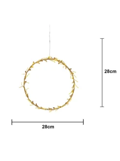 Dekoracyjny wieniec LED 