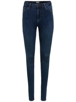 Dżinsy "Andrea" - Skinny fit - w kolorze granatowym