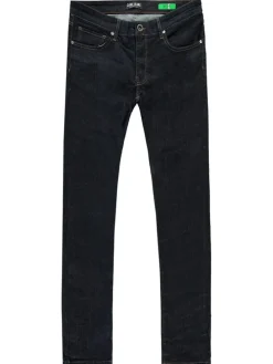 Dżinsy "Boas" - Slim fit - w kolorze granatowym